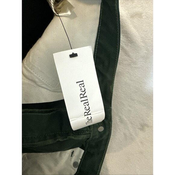 Acne Studios Flex Ups Forest Jeans Men’s 30x32 Green Slim Fit Stretch Denim - Picture 5 of 8